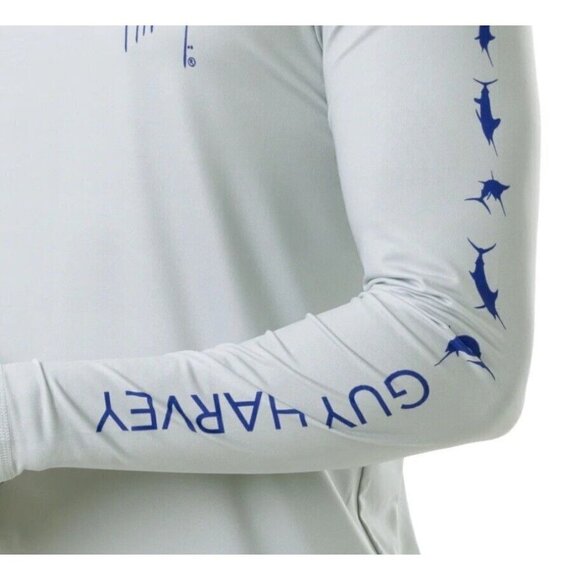 Guy Harvey Men's Long Sleeve Sun Protection Top. Size Medium.  NWT. - Picture 6 of 7